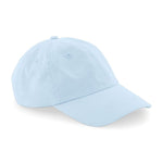Baseball Cap Low Profile Crown 100% Cotton Retro Dad Style Mens Womans Sun Hat Pastel Blue