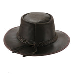 Hats Plus Caps Leather Cowboy Hat American Western Style - Hats and Caps