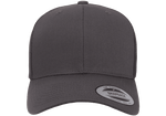 Flexfit Yupoong Classic Snapback Baseball Cap Mesh Retro Trucker Hat Peak Sun Dark Grey/Dark Grey