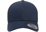 Flexfit Yupoong Classic Snapback Baseball Cap Mesh Retro Trucker Hat Peak Sun Navy/Navy