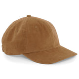 Cord Baseball Cap Heritage Corduroy 100% Cotton Vintage Style Retro Hat Camel