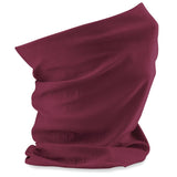 Face Mask 3 in 1 Snood Beechfield Morf Original Neck Warm Breathable Washable One Size Football, Ski Women Men  Unisex Multifunctional, Neck Warmer Microfibre  Autumn, Spring, Summer, Winter Beechfield 100% Polyester Burgundy