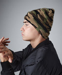 Camo Beanie Hat Warm Knitted Jungle Thermal Arctic Winter Warm Camouflage Jungle Model