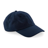 Baseball Cap Low Profile Crown 100% Cotton Retro Dad Style Mens Womans Sun Hat Navy
