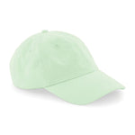 Baseball Cap Low Profile Crown 100% Cotton Retro Dad Style Mens Womans Sun Hat Pastel Mint