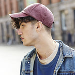 Hats Plus Caps Washed Retro Baseball Cap - Hats and Caps