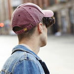 Hats Plus Caps Washed Retro Baseball Cap - Hats and Caps