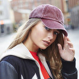 Hats Plus Caps Washed Retro Baseball Cap - Hats and Caps