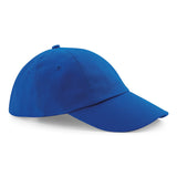 Beechfield Low Profile Baseball Cap Heavy 100% Cotton  Drill Summer Sun Sports Hat Royal Blue