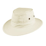 CH 07 Cotton Fedora UPF 50+ Summer Traveller Sun Hat Packable Showerproof Bush Safari Stone