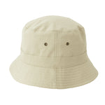 Charltons of Northumberland Hats Plus CapsBucket Hat Ripstop Cotton Lightweight Short Brim Travel Sun Hat Summer Festival Stone