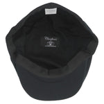 Charltons of Northumberland 100% Cotton Flat Cap Summer UPF 50+ Showerproof Sports Hat Bowls Cricket Golf Black Inside