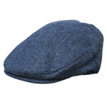 Abraham Moon 100% British English Yorkshire Wool. Charltons of Northumberland country flat cap Blue