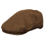 Abraham Moon 100% British English Yorkshire Wool. Charltons of Northumberland country flat cap Brown