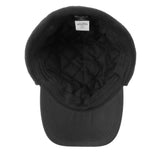 Charltons of Northumberland British Waxed Cotton Earflap Trapper Hat Baseball Cap Mountain Water Repellent Black Inside