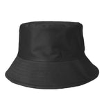 Hats Plus Caps Cotton Bucket Hat Summer Sun Festival Bush Men Woman 4 Sizes Premium Quality Black