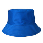 Hats Plus Caps Cotton Bucket Hat Summer Sun Festival Bush Men Woman 4 Sizes Premium Quality Royal Blue