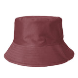 Hats Plus Caps Cotton Bucket Hat Summer Sun Festival Bush Men Woman 4 Sizes Premium Quality Maroon