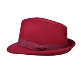 Hats Plus Caps Vintage Trilby Hat 100% Wool - Hats and Caps