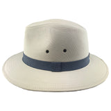 Hats Plus Caps Mens Summer Cotton Fedora with Band - Hats and Caps