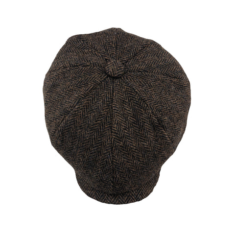 Heather Harris Tweed Newsboy Peaky Blinders Cap Scott Harris - Hats and Caps