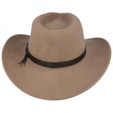Hats Plus Caps 100% Wool Crushable Cowboy Hat - Hats and Caps
