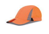 Baseball Cap Sun Hat Lightweight Sports Low Profile Reflective Running Orange