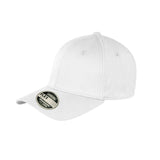 Fitted Baseball Cap FlexCore Sport Sun Hat Result Core Kansas Flex Fit Cap White