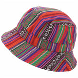 Hats Plus Caps Aztec Sun Hat Festival Summer Hippy Bush Bucket Party Cap Cotton Red Sid