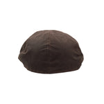 Walker & Hawkes 100% British Waxed Cotton Waterproof 6 Panel Duckbill Flat Cap - Hats and Caps